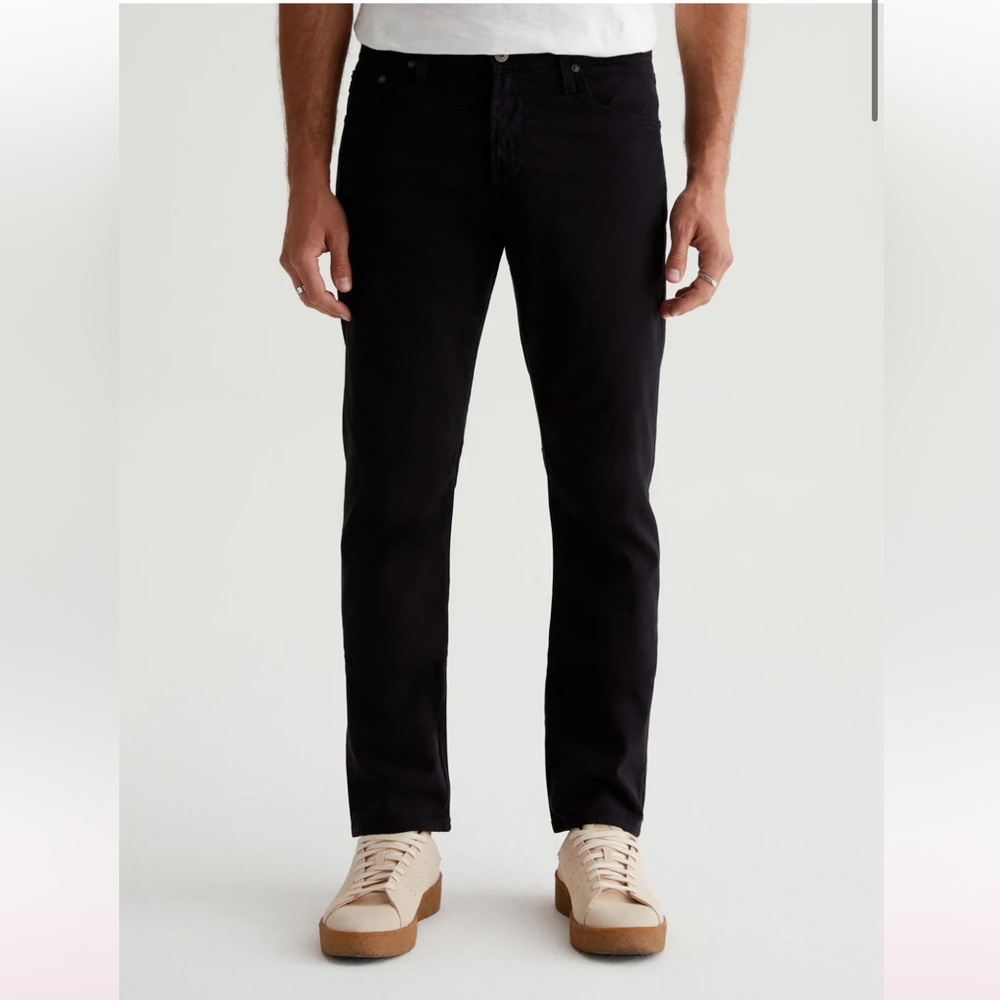 AG Jeans Tellis SUD Sueded Modern Slim color Black 30X32